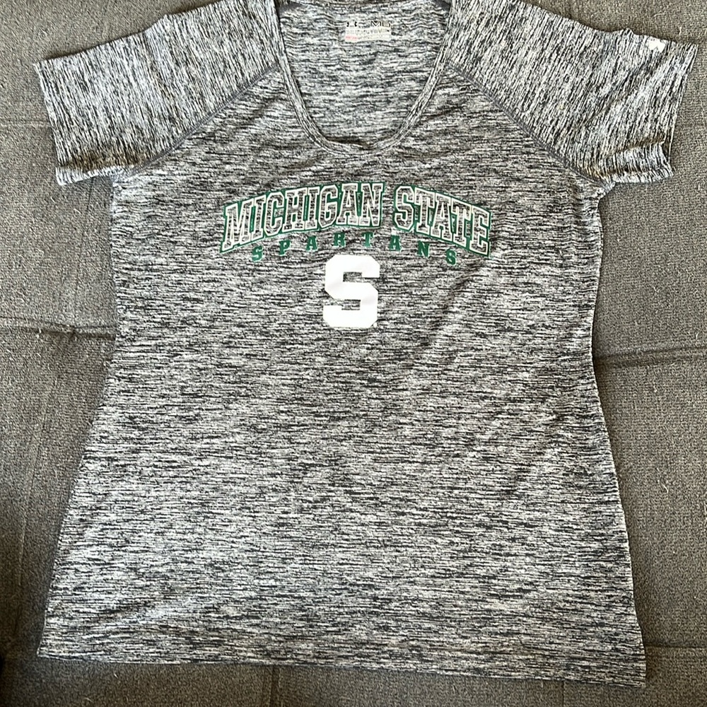 Under Armor athletic Michigan State shirt